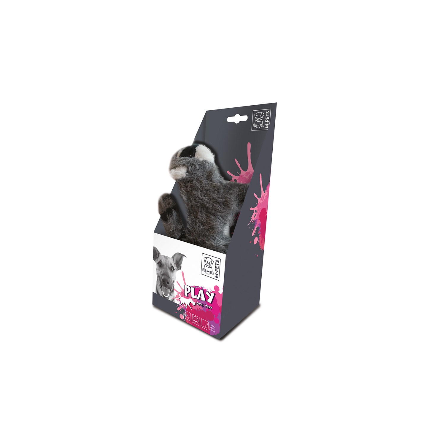 M-PETS CHARLOTTE SEVİMLİ RACOON OYUNCAK
