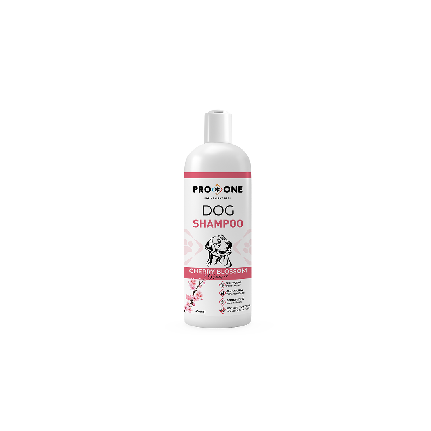 PROONE KÖPEK (CANIN) ŞAMPUAN JAPON KİRAZ ÇİÇEĞİ 400 ML*6