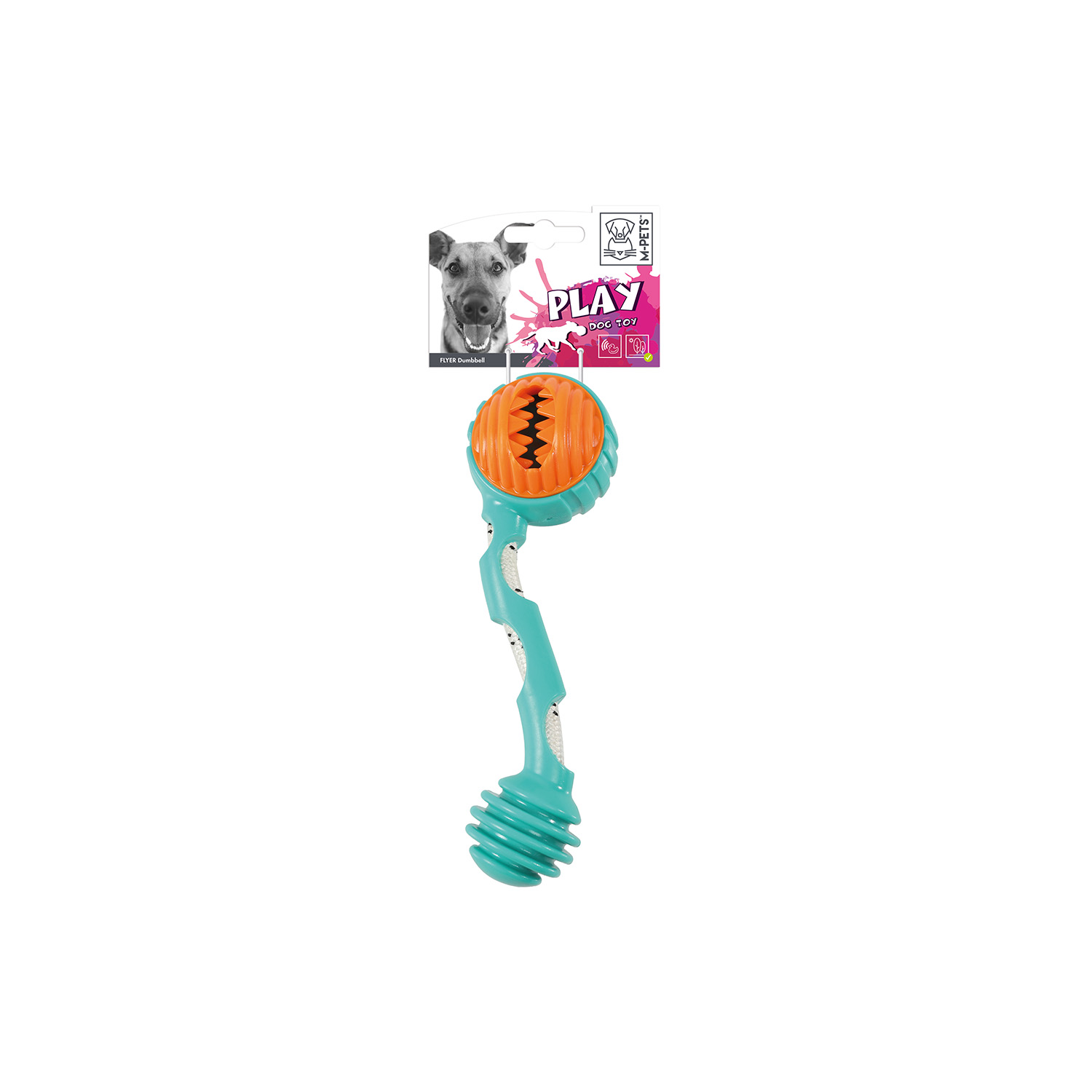 M-PETS FLYER DUMBBELL KÖPEK OYUNCAĞI
