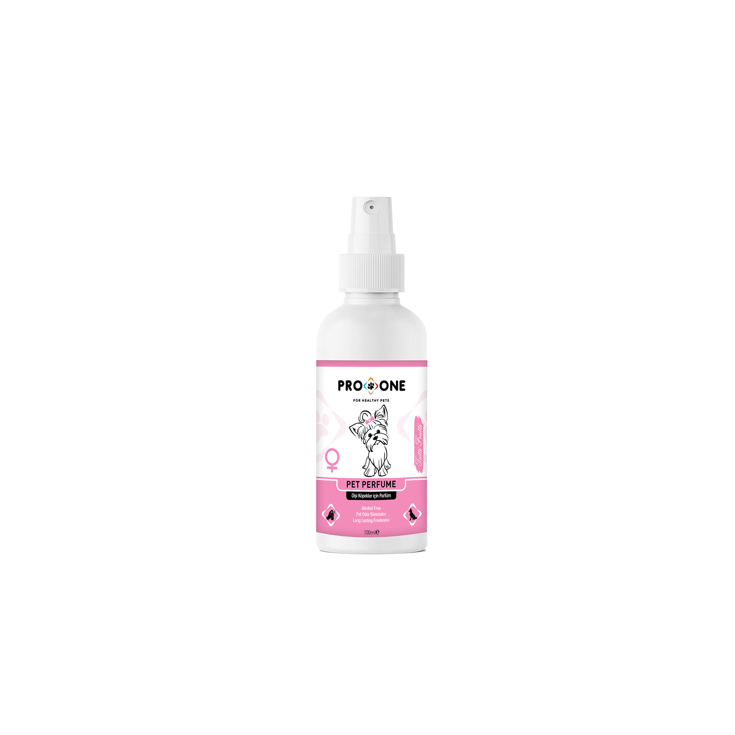 PROONE FEMALE CANIN PARFÜM ESANS TUTTİ FRUTTİ 100 ML*6