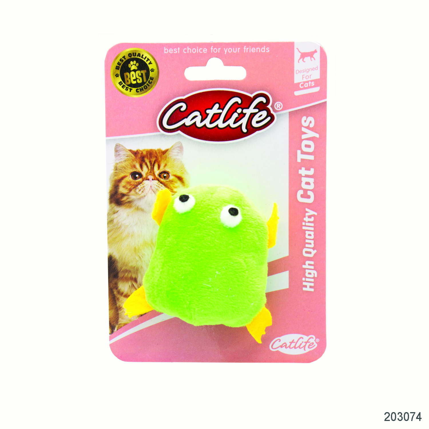 CATLİFE KEDİLER İÇİN TİTREŞİMLİ KURBAĞA OYUNCAK