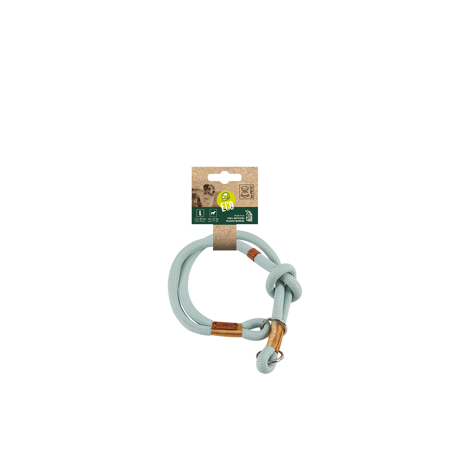 M-PETS ECO KÖPEKLER İÇİN BOYUN TASMASI HALAT BLUE (L)