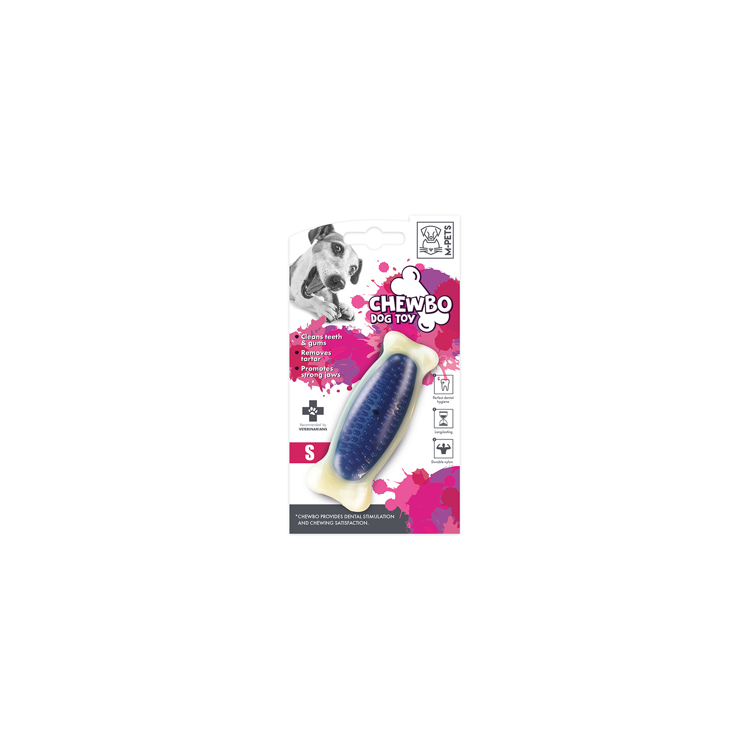 M-PETS CHEWBO BONE DENTAL KÖPEK OYUNCAĞI (S)