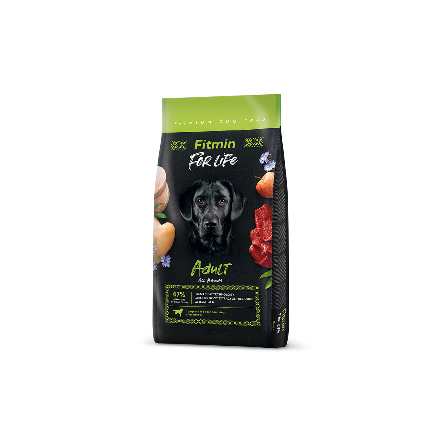 FİTMİN DOG FOR LİFE ADULT - 2,5 KG