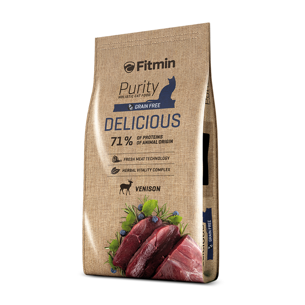 FİTMİN PURİTY DELİCİOUS TAZE AV ETLİ YETİŞKİN KEDİ MAMASI 1,5 KG