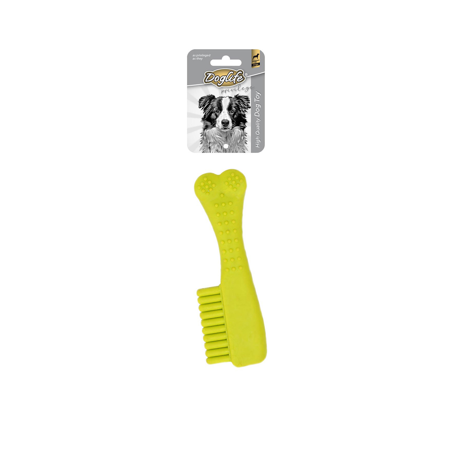 DOGLİFE KÖPEKLER İÇİN KAUÇUK BRUSH OYUNCAK