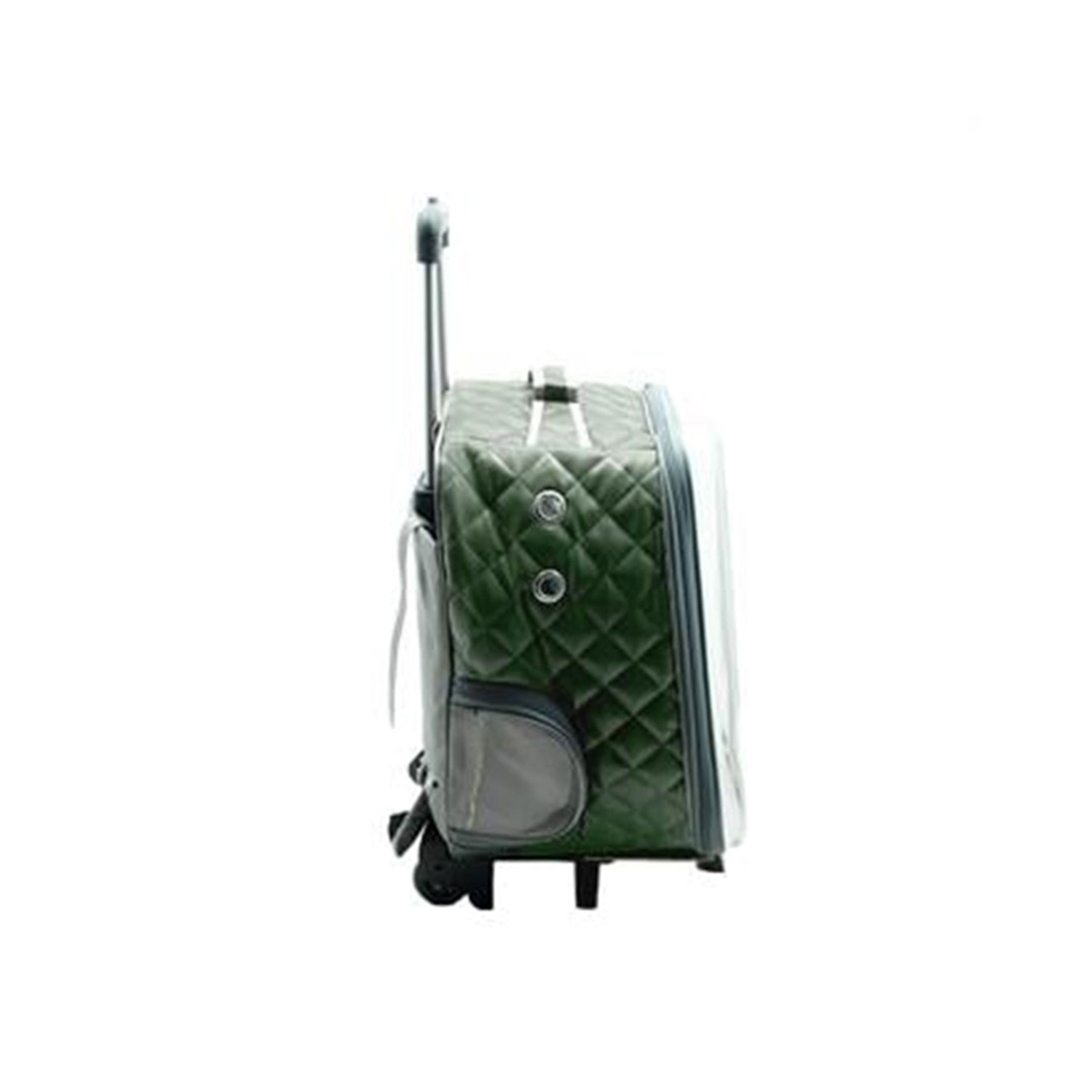 VİCTORİA KEDİ KÖPEK TAŞIMA ÇANTASI TEKERLEKLİ HAKİ 20X34X90