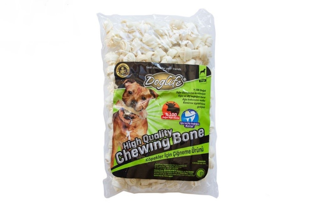 DOGLİFE DÜĞÜMLÜ KEMİK WHİTE 30GR/AD. 40LI