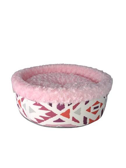 SPECİEL PELUŞ SİMİT YATAK PEMBE 50x50x15cm