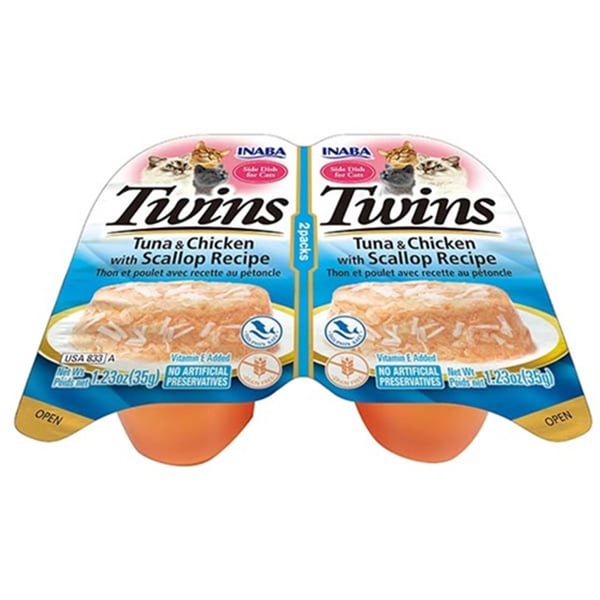 TWİNS TON BALIKLI, DENİZ TARAKLI VE TAVUKLU KEDİ ÖDÜL JÖLESİ 2 X 35 GR*6