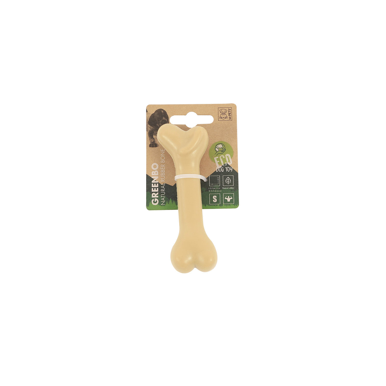 M-PETS GREENBO NATURAL KÖPEKLER İÇİN OYUNCAK (S)